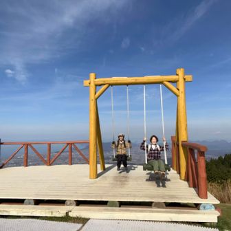 貸し切りブランコ😆