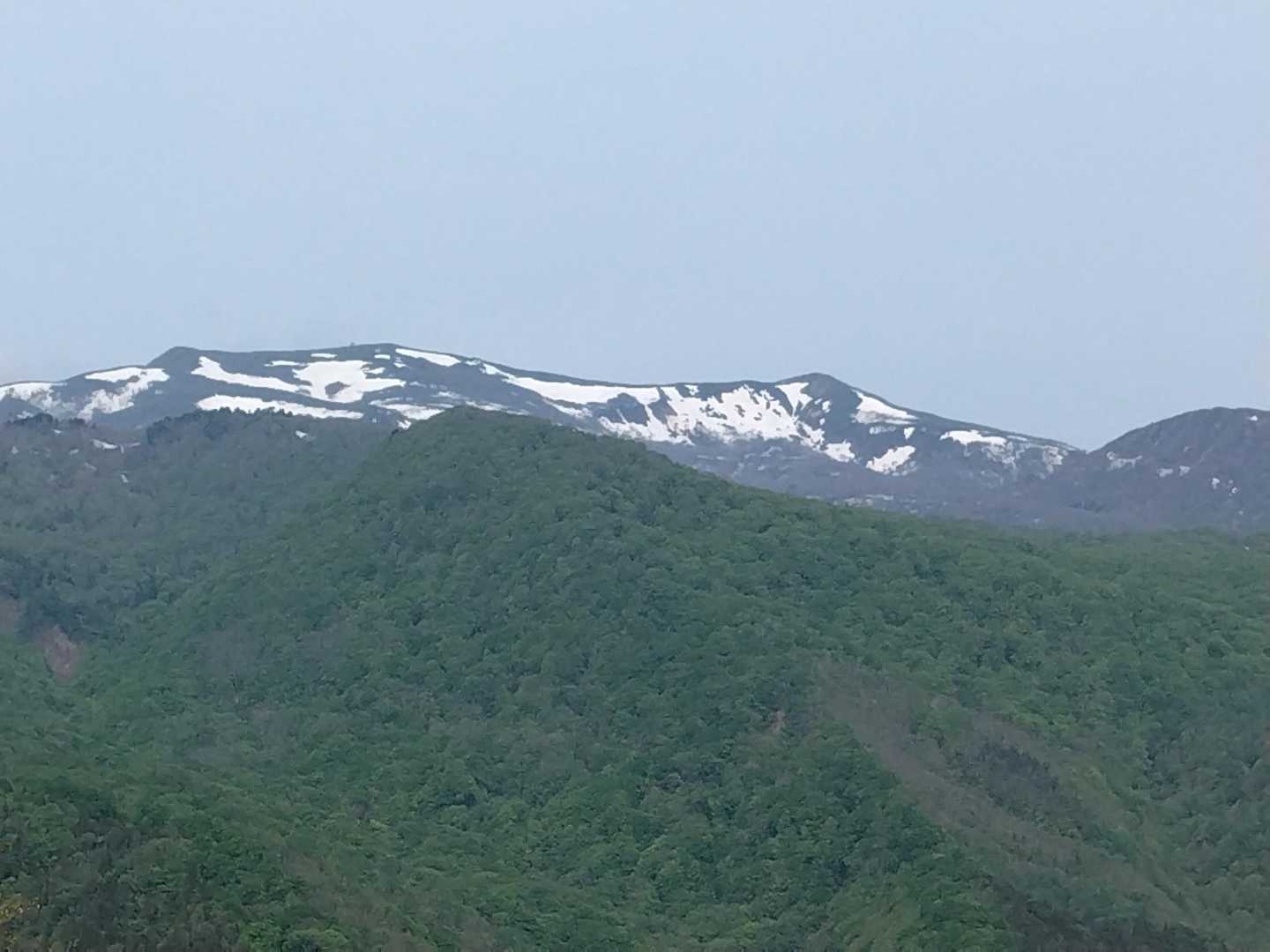 あの雪山は？
マーチさんのレポによると船形山のようです🤩