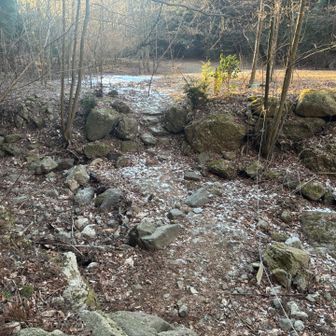 砂防ダムの辺りまで来たらもう終わったようなものです(´∀｀)