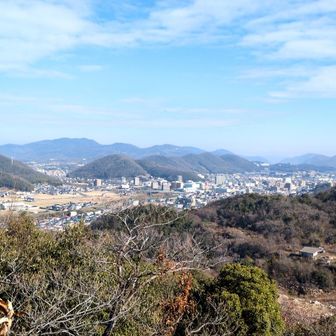 坊主山から半田山方向