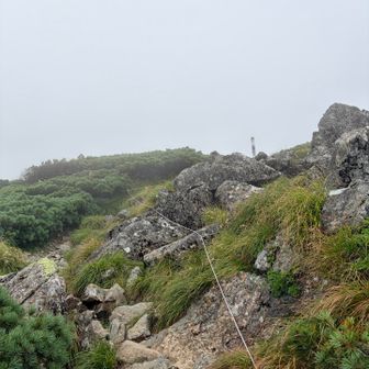 最後の登りを登り切って