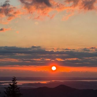 最高の日の出でした🌅