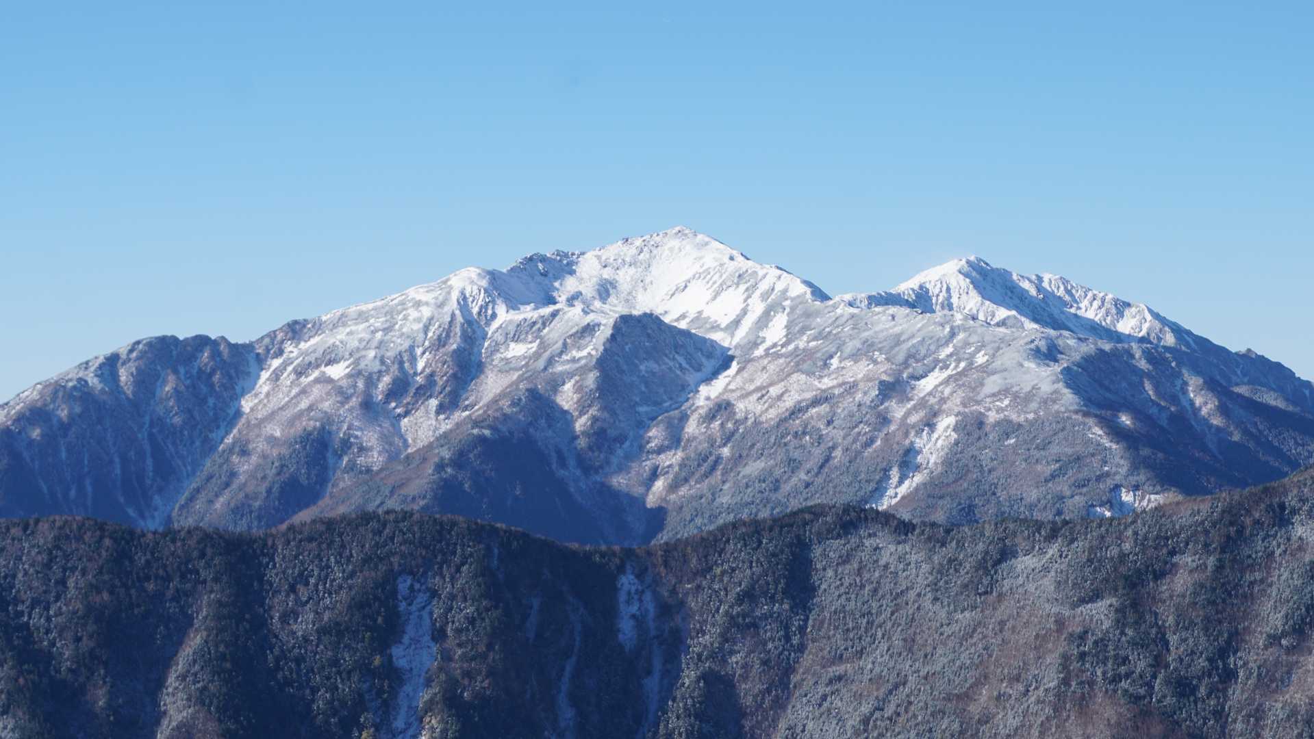 悪沢、荒川中岳