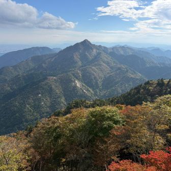 COCORU テラスからの眺望
鎌ヶ岳に✨✨