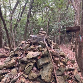 間を端折ってますが日野岳山頂到着！