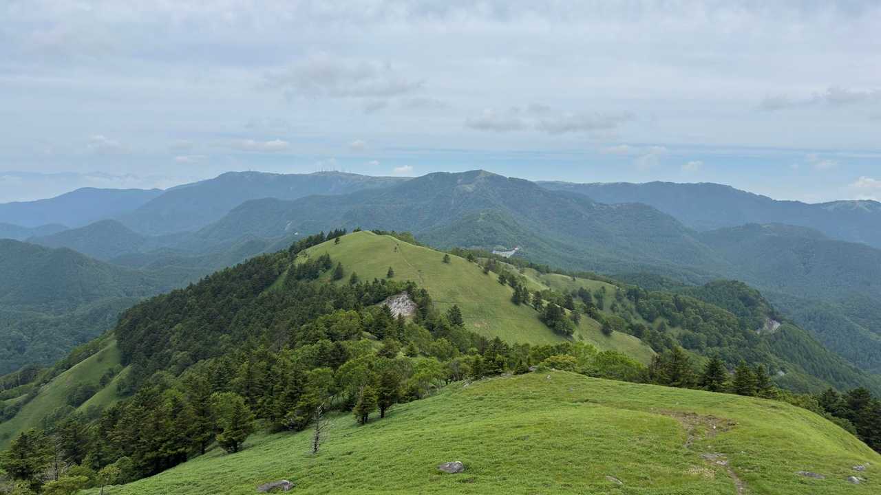 中央分水嶺トレイル（長門牧場〜白樺湖〜八島湿原〜三峰山〜美ヶ原）、2daysスルーハイク の写真 42