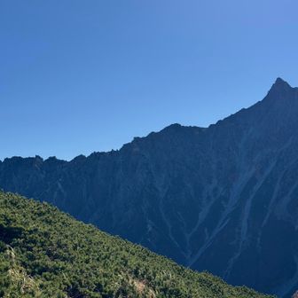 北鎌尾根と槍ヶ岳