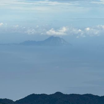 開聞岳？と思って撮ったけど硫黄島でした！