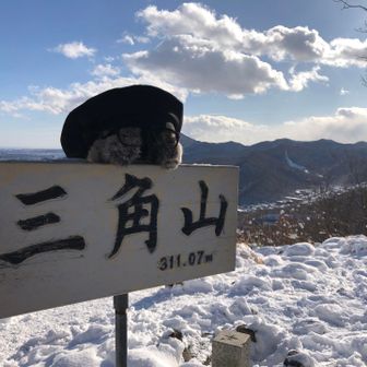 三角山🏔️

藻岩山はたくさん行ったからあっち👆

いなおストッピングポイントで助さんとバタリおしゃべり🎶
ありがとうございました🙏