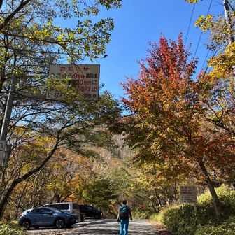 八丁峠は冬は閉鎖