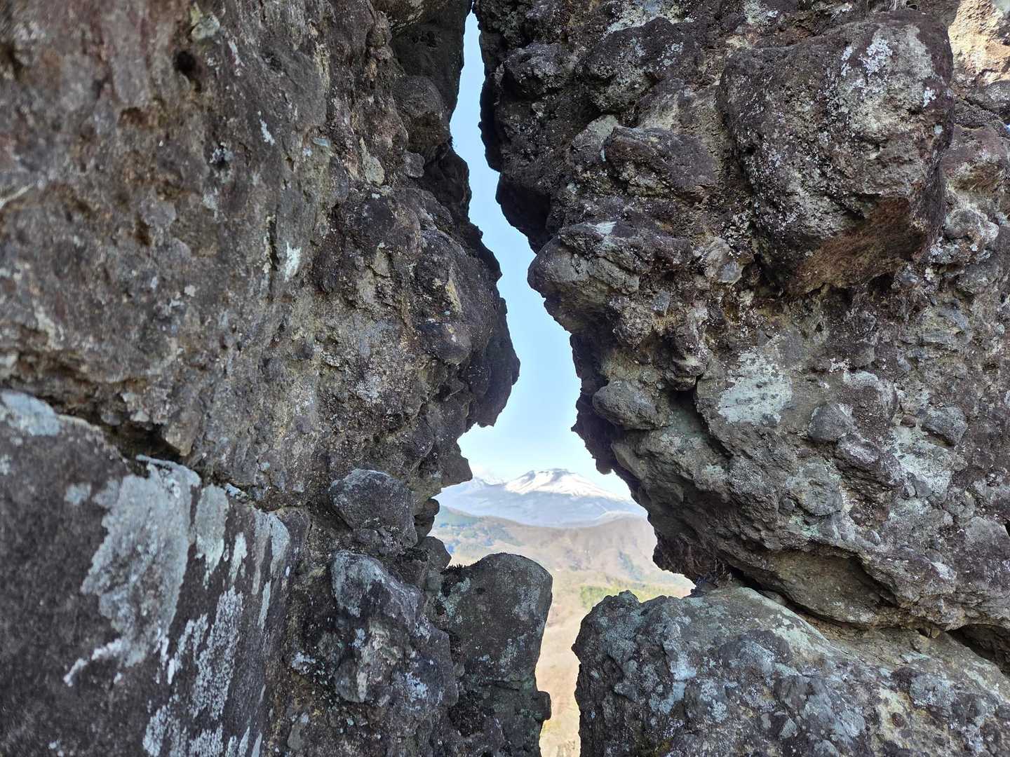 西登山口-コル-高岩 往復コースの写真