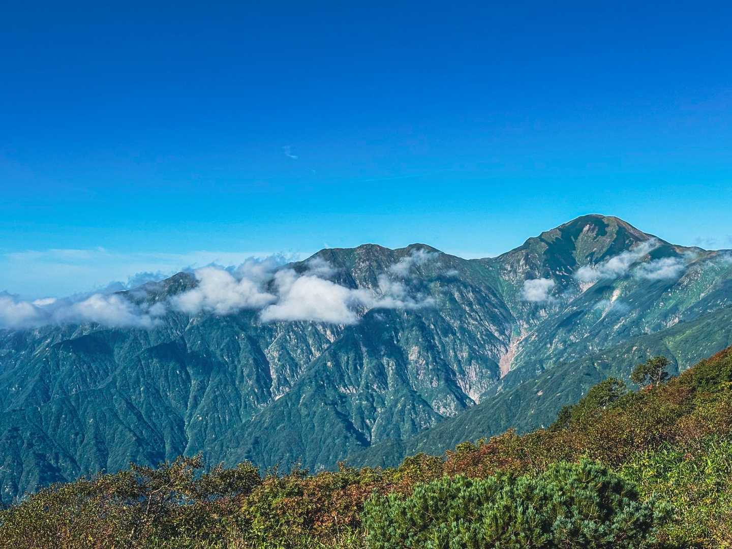 『大日岳』　威風堂々な山容💪🏽