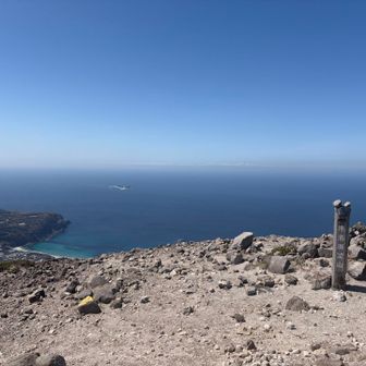 10合目からさらに登って黒島展望山。絶景✨