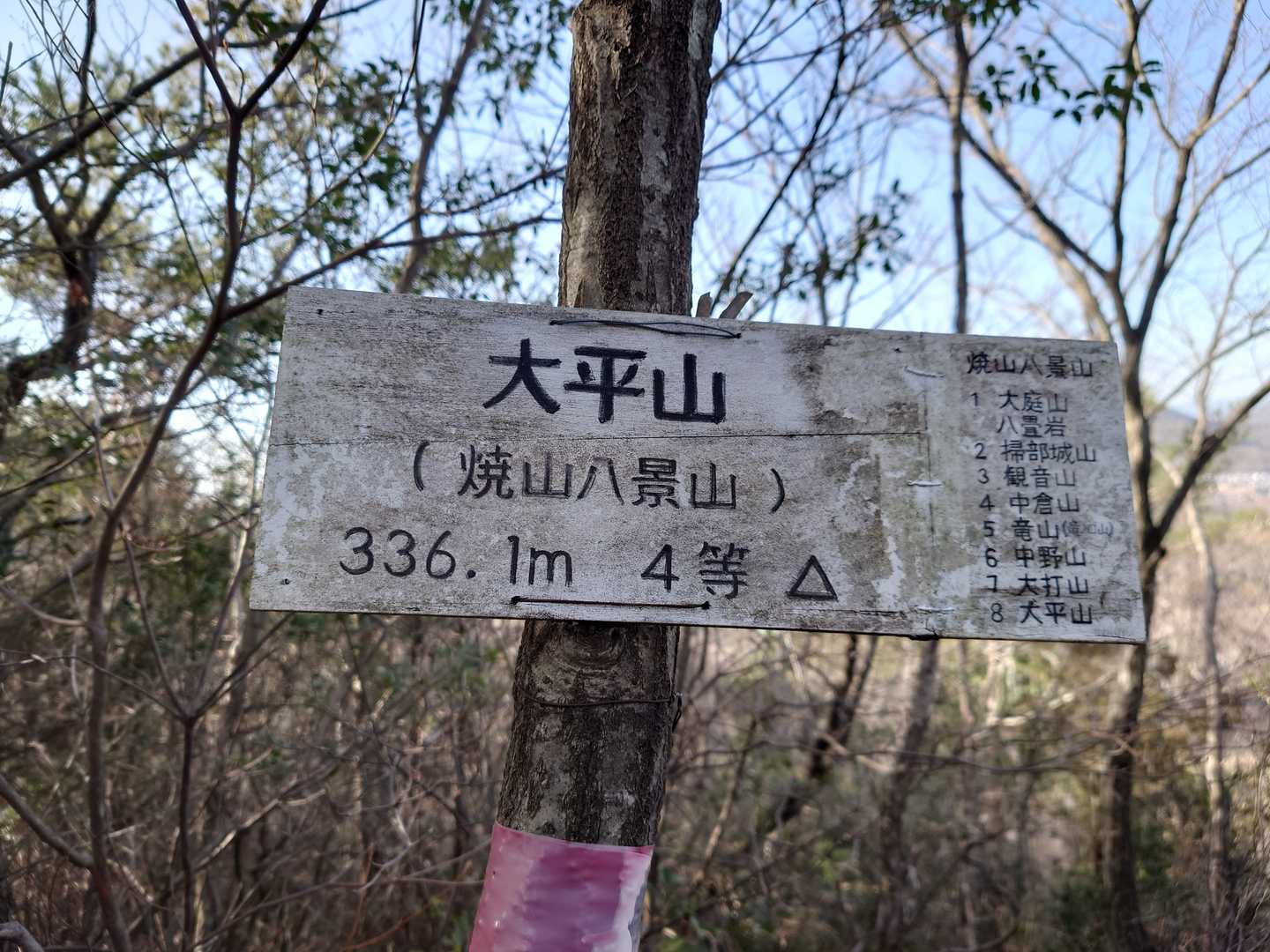 八景8大平山