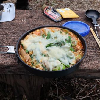 辛ラーメン鍋完成