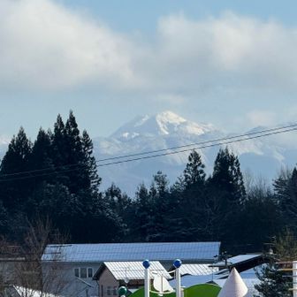 焼岳さんがこんにちは😃