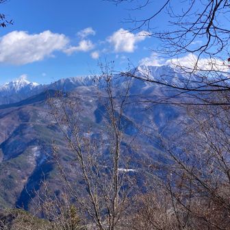 美しい✨
絶好の仙丈甲斐駒の眺めどころ