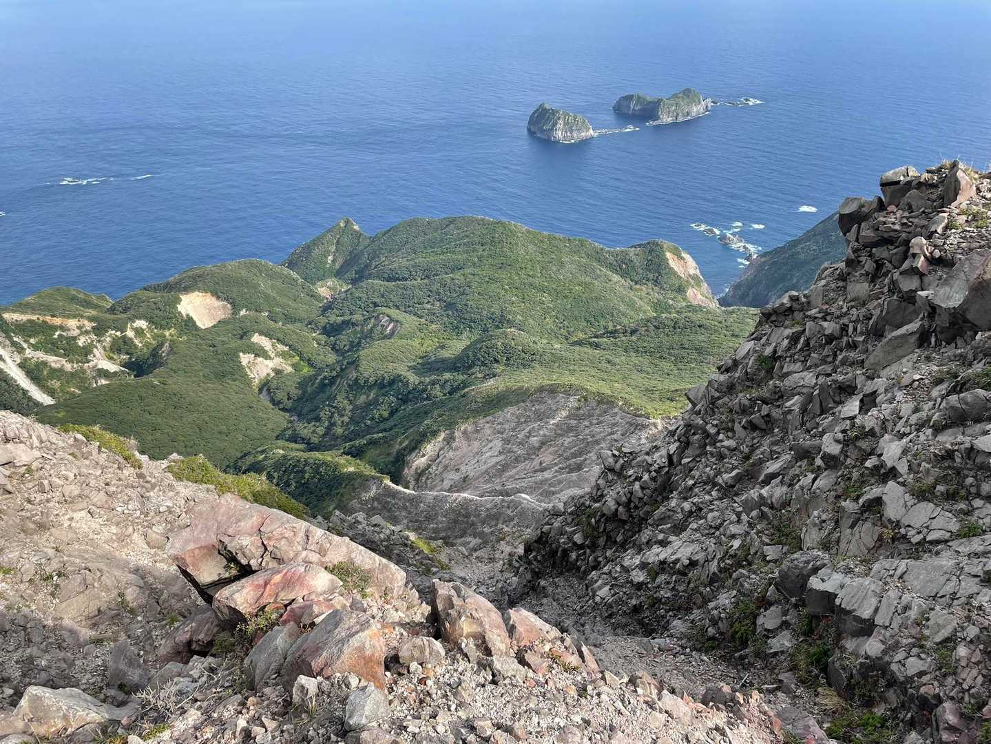 黒島登山口〜白島登山口｜天上山- 縦走コースの写真