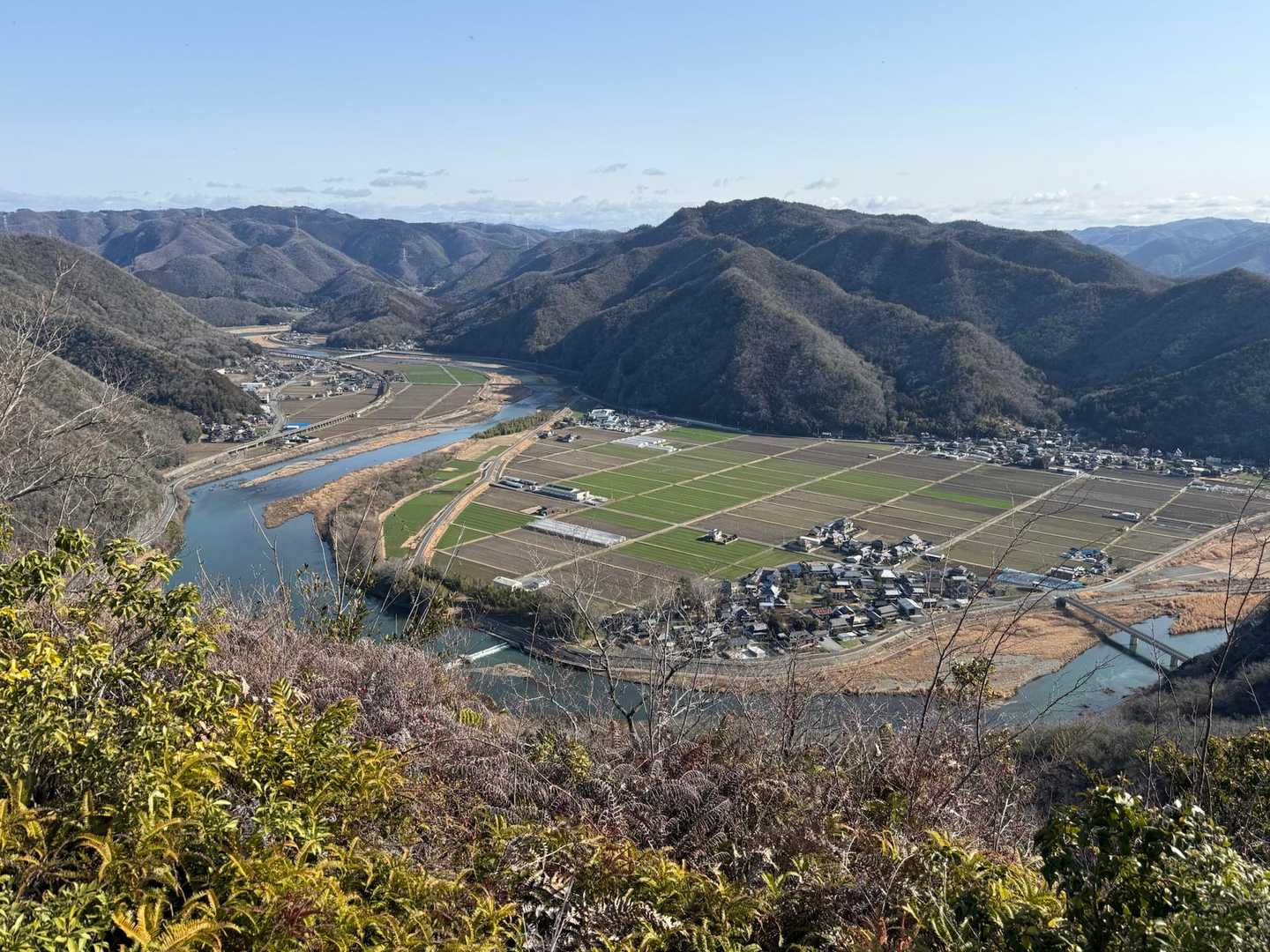 千種川と田園風景✨