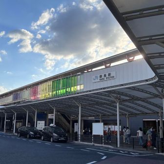 奈良駅からまた笠置駅までもどります
