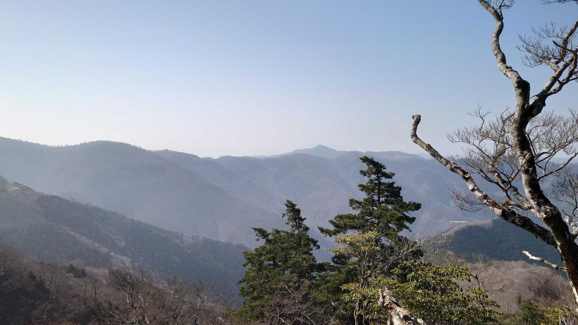 岩宇土山登山口-岩宇土山-上福根山 縦走コースの写真