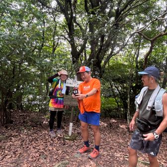 砥石山⛰️今回のMVPイヌコさんと師匠のisapyonさんと、超人のよっちゃんさん👏