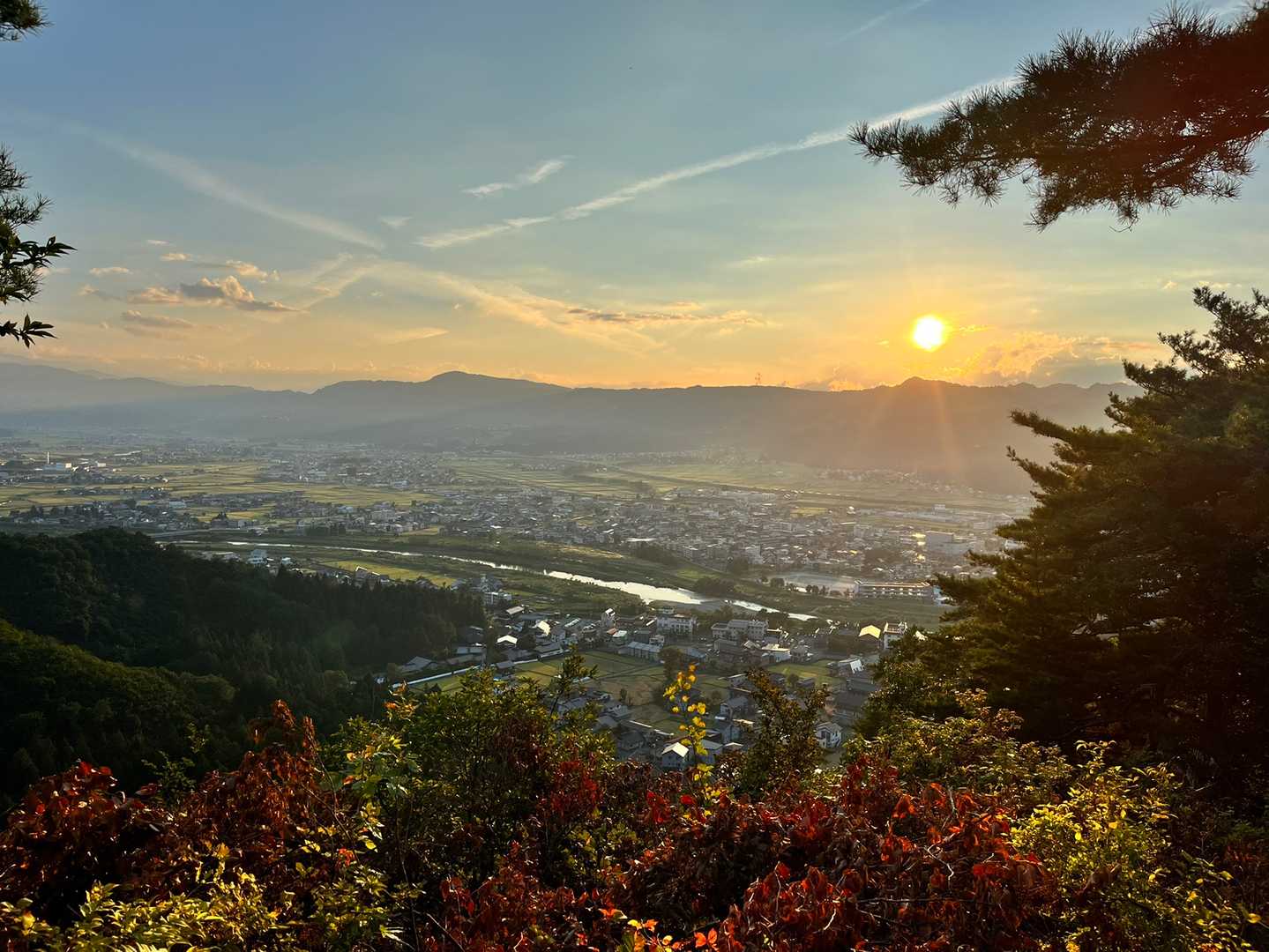 夕陽がキレイ✨
