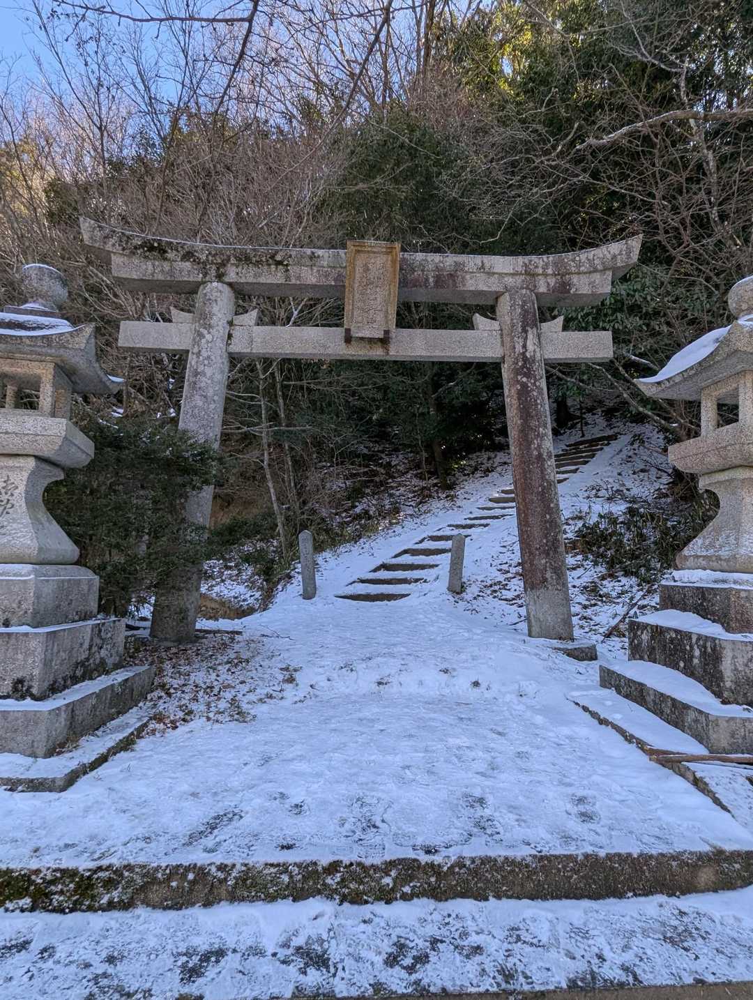 忍頂寺バス停-宝池寺-竜王山 往復コースの写真