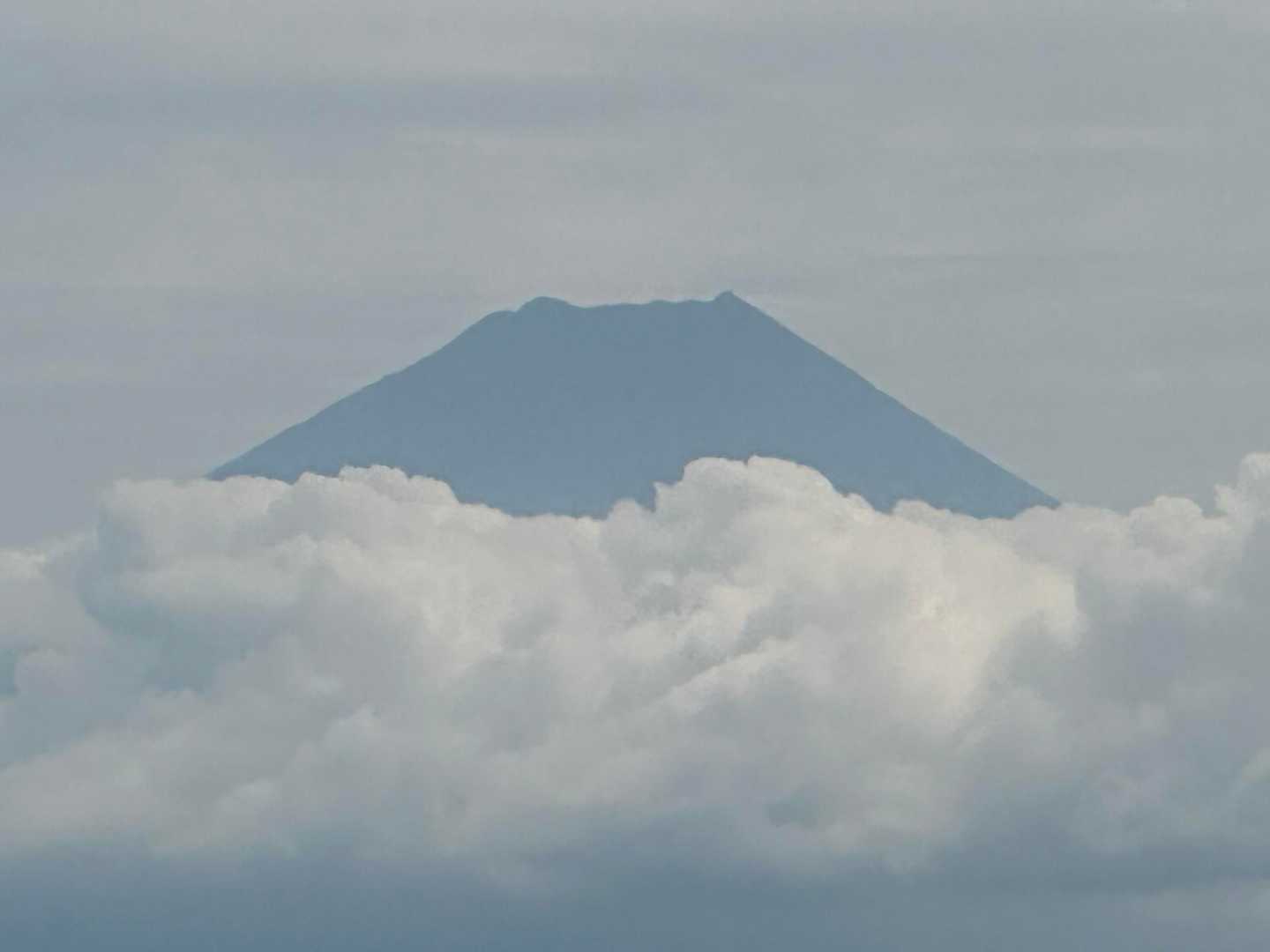 山頂からの富士山