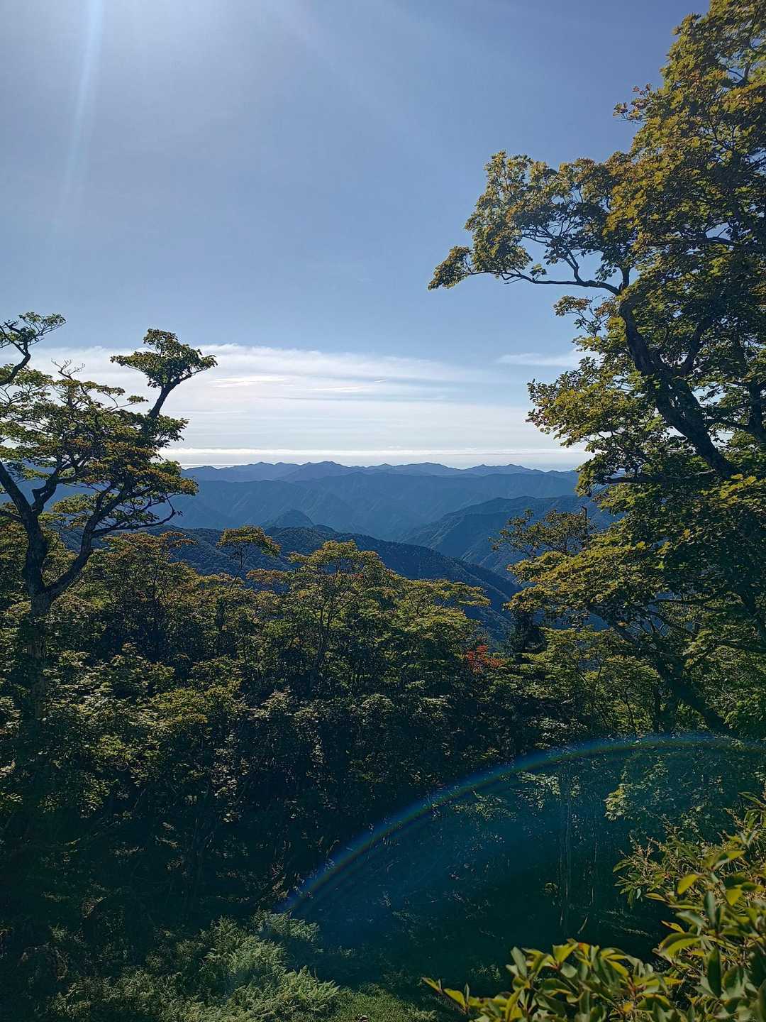 弥山登山口-弁天ノ森-聖宝ノ宿跡-弥山 往復コースの写真