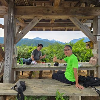 AさんとKさんの写真📸を取らせていただき、用事があるためお先に下山させていただきました。
また、お会いすることを楽しみにしています😀