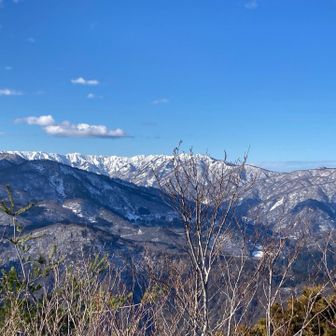 栂海新道も真っ白