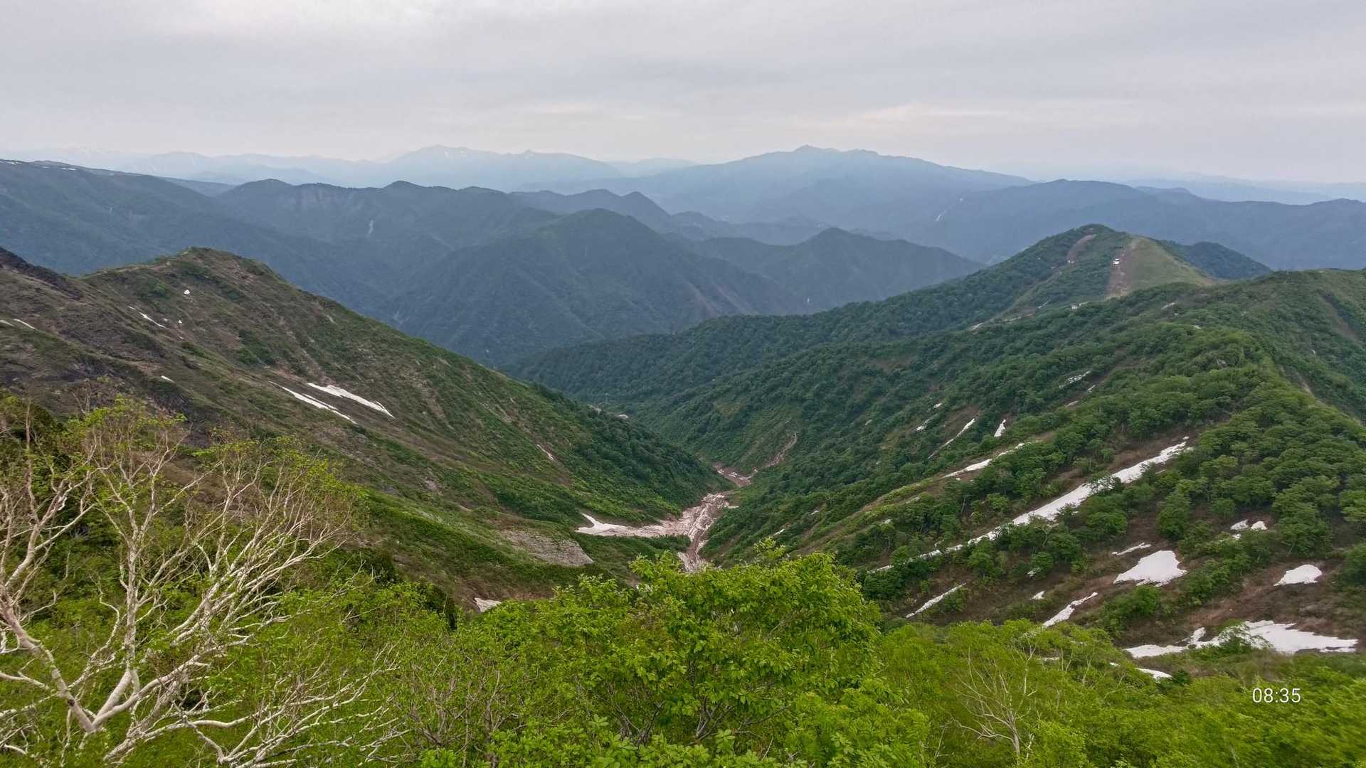 登山入口-熊穴沢ノ頭-天狗の留まり場 往復コースの写真