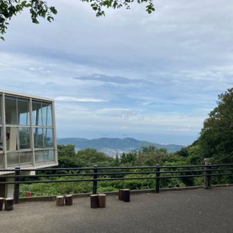 ビジターセンター前のいつもの景色