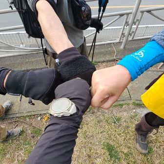 ゴーール！疲れマックス！
みんな頑張ったー！