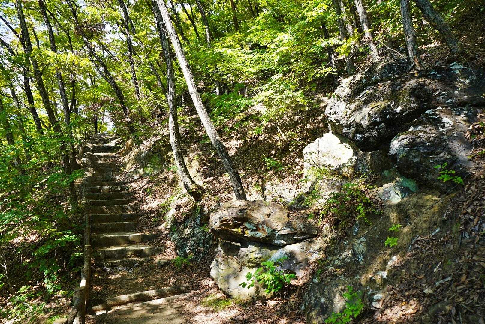 塩山駅-塩ノ道自然遊歩道入口-塩ノ山-向嶽寺 往復コースの写真