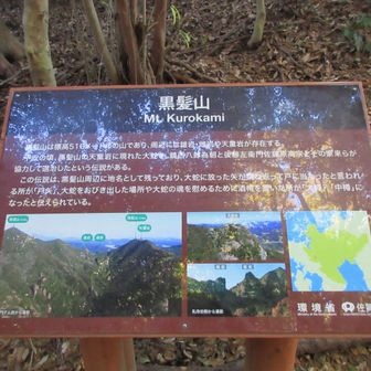 黒髪山についてお勉強📝