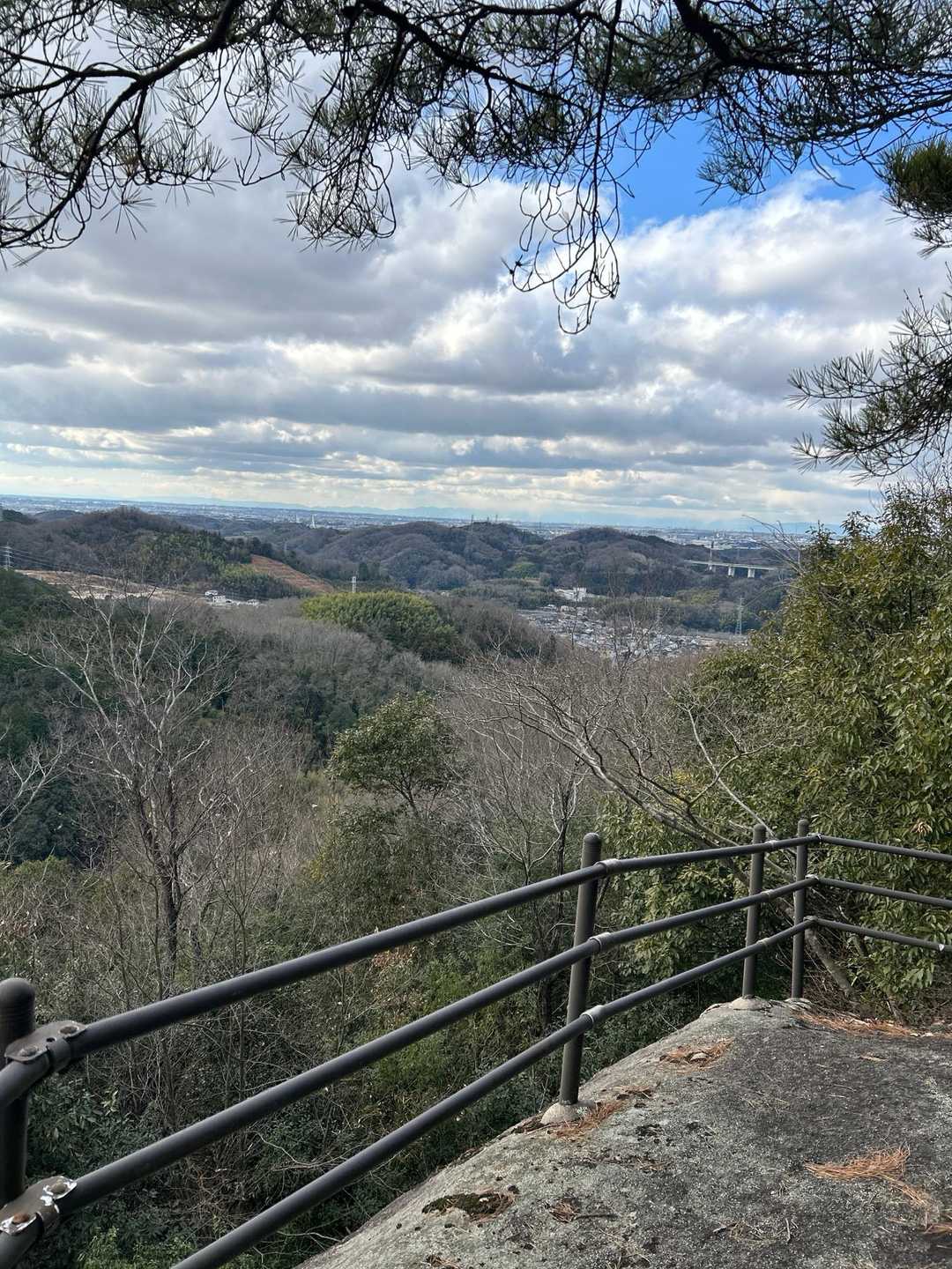 山頂景色いいね👍