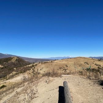 寒いけど、せっかくの景色なので珈琲を☕️