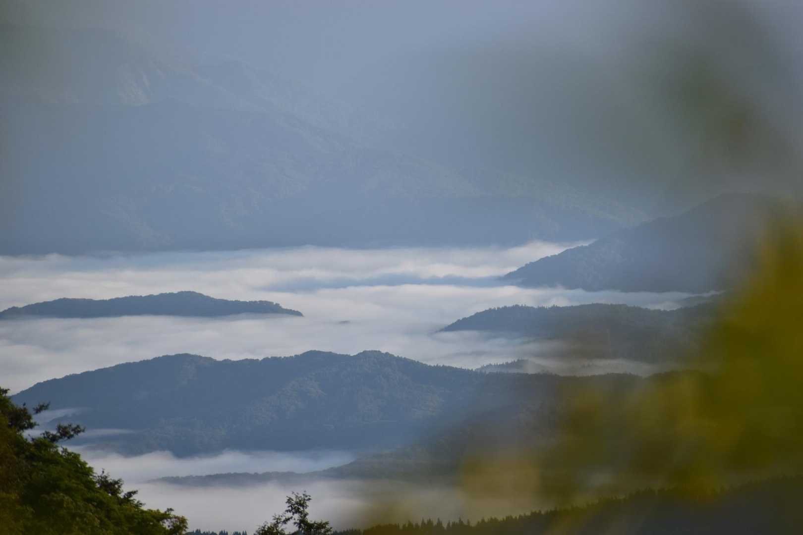 山形県側には雲海が広がっていました✨️