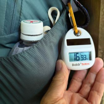 気温16°でした