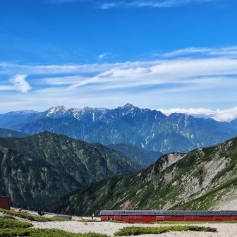 剱岳と立山三山