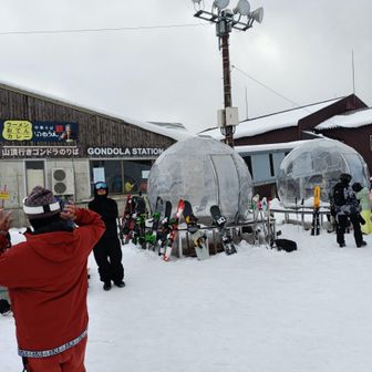 ゴンドラ🚠中間駅