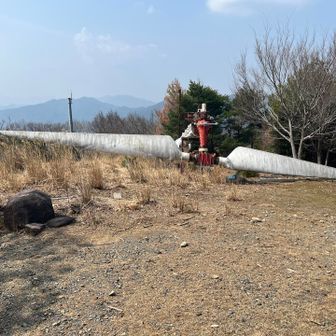 風車が倒されてた