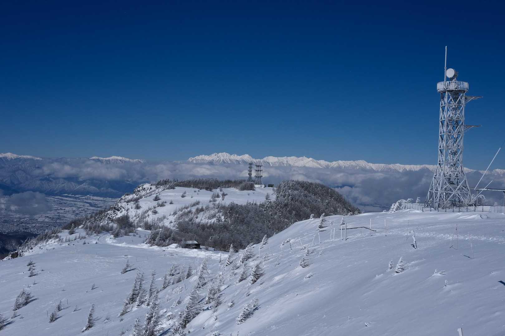 美ヶ原-王ヶ鼻 往復コースの写真