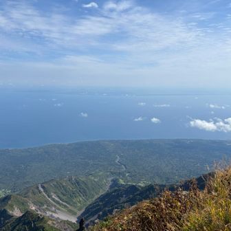 北海道本土がうっすら