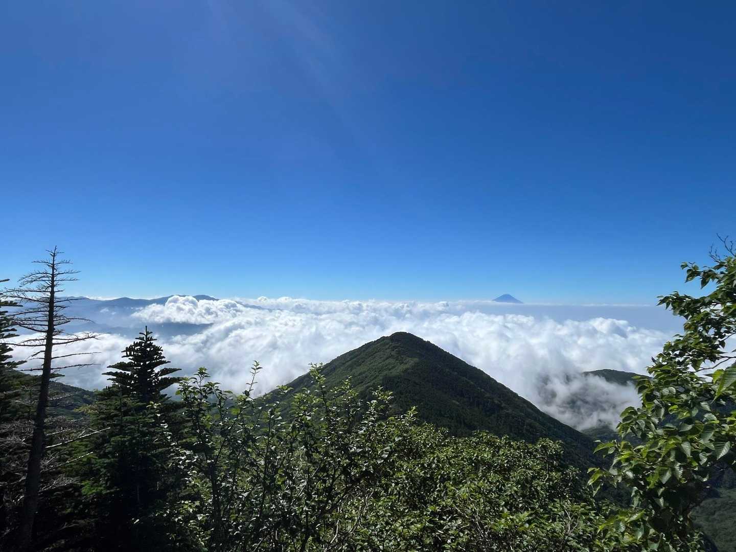 美し森駐車場発着｜真教寺尾根・赤岳・県界尾根周回コースの写真