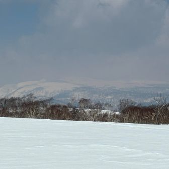 ん？たぶん無意根山方面撮ったはず？？
今日の景色は霞んでおります
