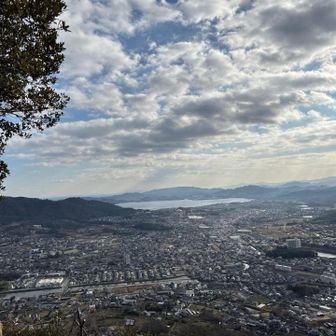 冠ヶ嶽から
牟礼町や志度町がみえます