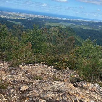 相変わらず富山平野一望